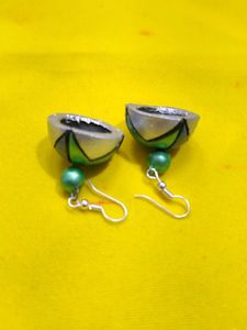 Handmade Terracotta Jhumka Earrings