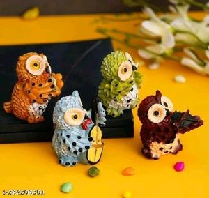 BNB Musical Owl Set of 4
