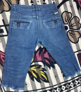 Girls Short Jeans Pant