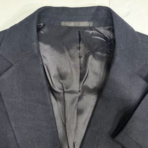 Uniqlo Classic Double Breasted Black Blazer