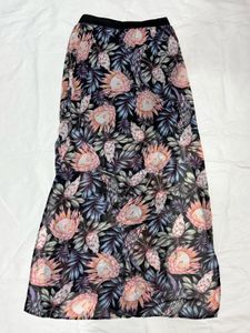 Boho Floral Maxi Skirt