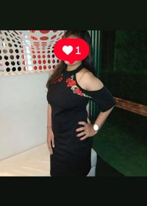 Chic Cold Shoulder Rose Dress