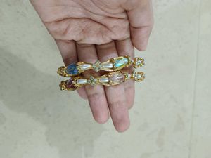 Designer Beaded Bangles Set
