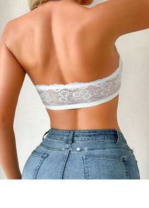 Strapless lace