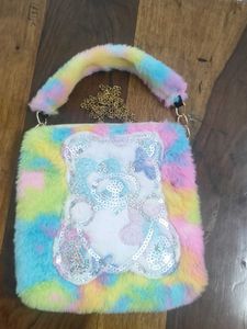 Cute Bear Plush Handbag
