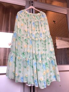 Boho Floral Tiered Maxi Skirt🍃