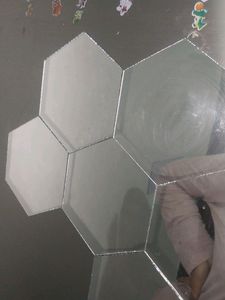 Cubes Mirror On Wall
