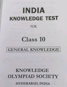 India knowledge Test GK.