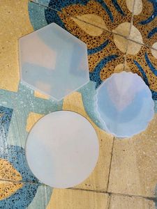 Resin Coaster Molds - Set of 3