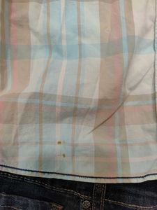 🩵 Pastel Preppy Plaid Shirt