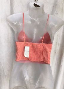 Cute Coral Cami Top
