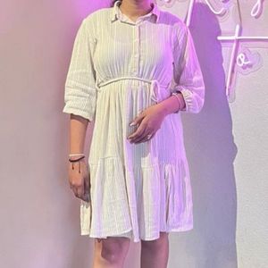 Striped Casual Dress