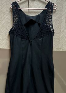 Black One Piece Party Wear Dress