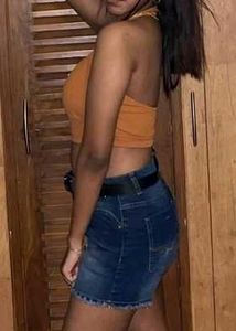 Brown halter top