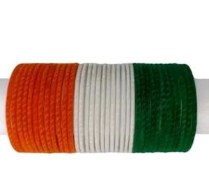 Tricolor Bangle Set