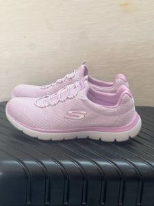 Skechers Women's Lavender Slip-On Sneakers