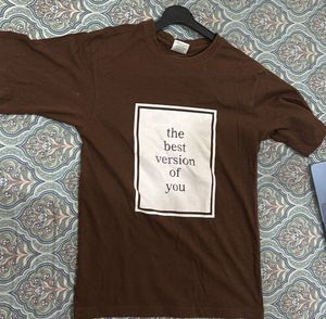 Brown "The Best Version of You" T-Shirt
