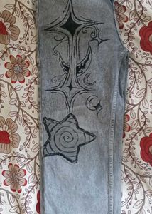 Y2K Star Grunge Baggy Jeans