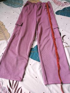 Set Of Mesh Strachible Coreset Top Cargo Pant