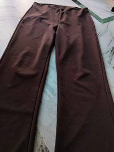 Brown Wide Leg Pants