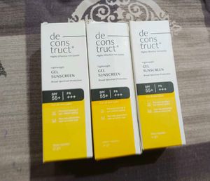 (Pack of 3) Deconstruct Lightweight Gel Sunscreen