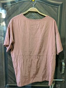 Solid Color Oversized T-Shirt