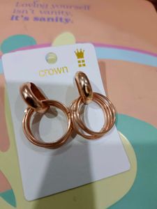 Rose Gold Hoop Earrings
