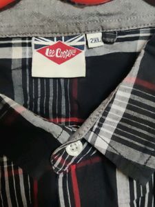 Lee Cooper Cotton Shirt In Size 2 XL