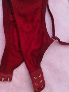 Red Push-Up Bra