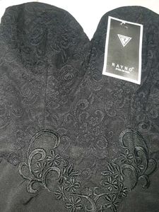 Elegant Black Lace Corset Top no 127