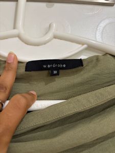 Olive Green Skirt