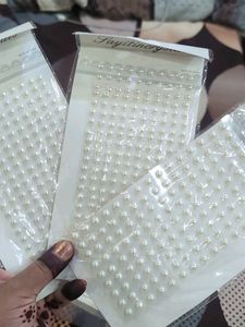 Adhesive Pearl Embellishments