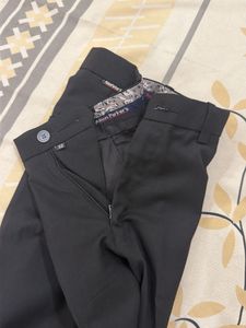 Men's Black Formal Trousers