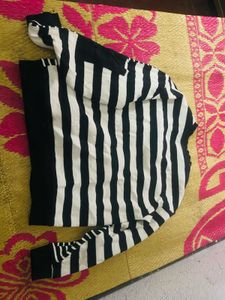 Black and white Hoodie with cute design