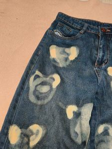Custom Hand Painted Jeans