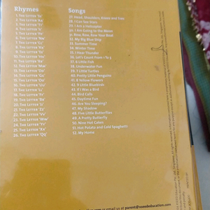 RHYMES CD FOR GRADE LKG AND UKG