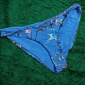 Floral 🖤Bikini Bottom - Blue🖤