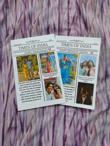 Custom Newspaper Greeting Cards