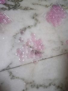 Pink Crystal Plastic Buttons for Kurtis, Shirts