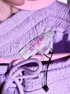 Ginger by Lifestyle Lavender Textured Joggers