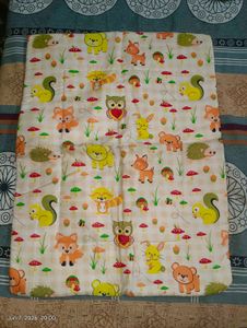 Woodland print baby sheets