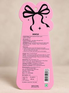 Miniso  Bowknot Queen Liquid Eyeliner - Black