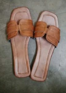 Brown Flats &amp; Sandals