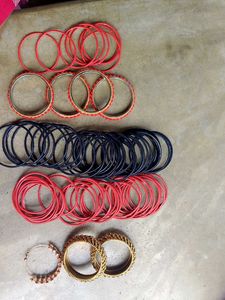 Red Velvet Bangles