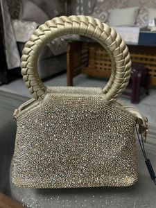 Sparkling Embellished Handbag