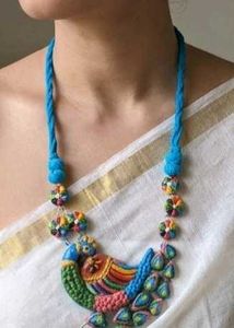 Handmade Peacock Necklace