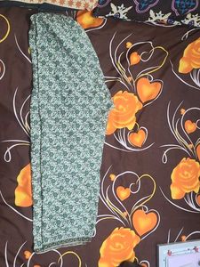 Light Green Floral Palazzos