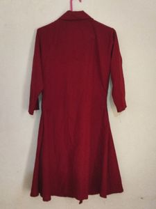 Kurta And White Trouser For Women
