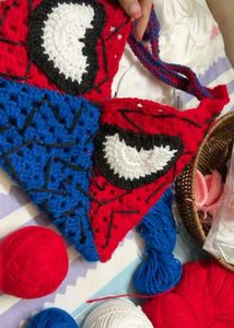 Spiderman Crochet Bag