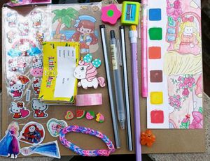 Cute Sticker &amp; Stationery gift Set 26